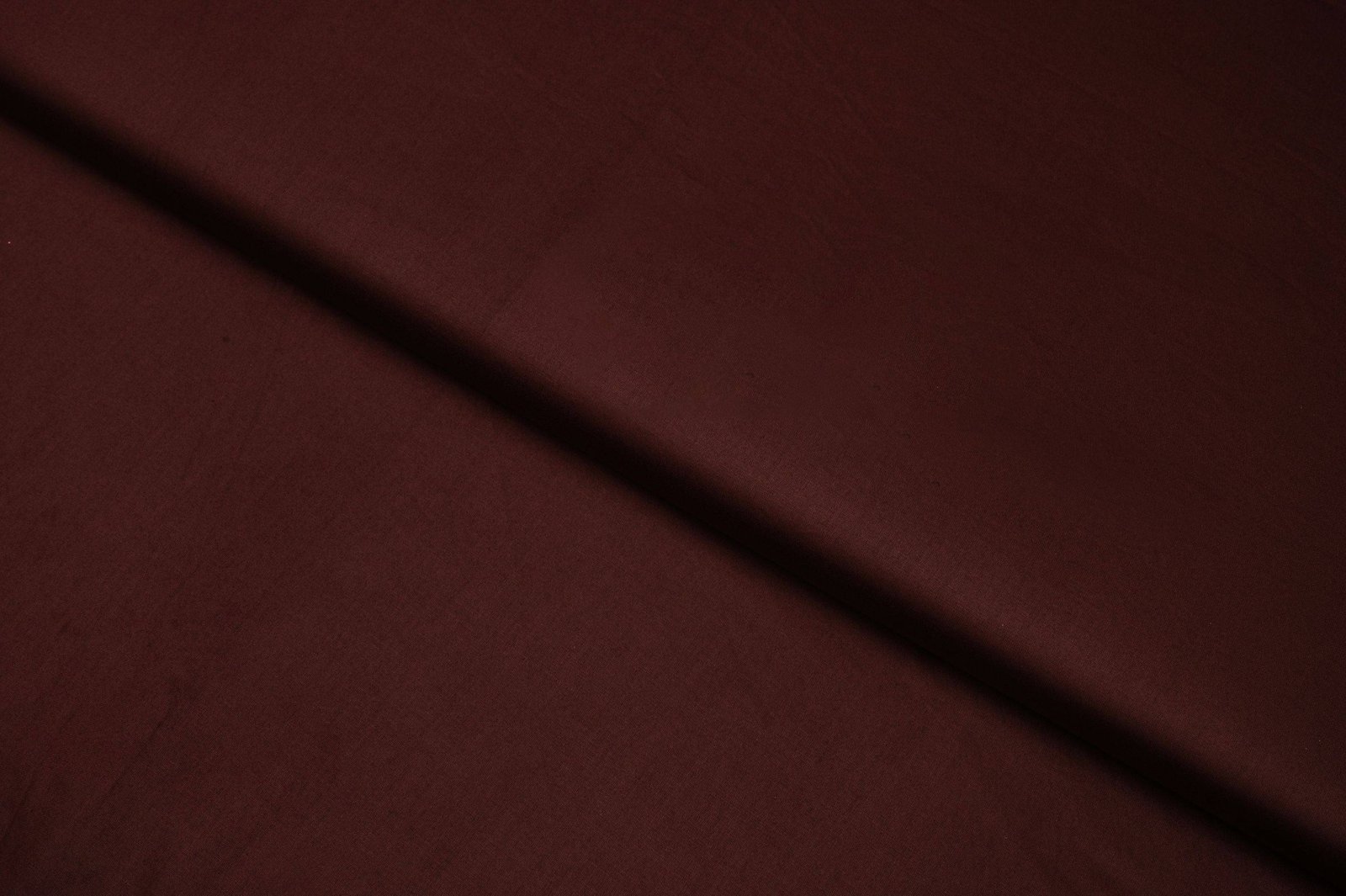 BRICK RUST COLOR GLOSSY FINISH COTTON SATIN PLAIN FABRIC 11612