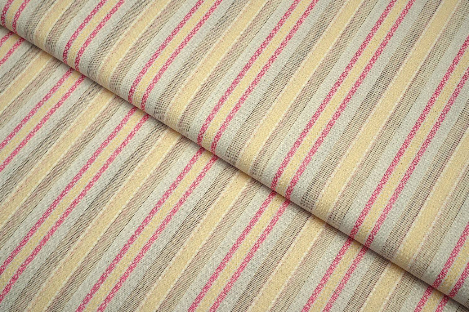 FEATHER CREAM COLOR GEORGET METALIC FOIL WITH MULTIPLE SHADES RESHAM ARROW PATTERN EMBROIDERED WORK FABRIC 10928