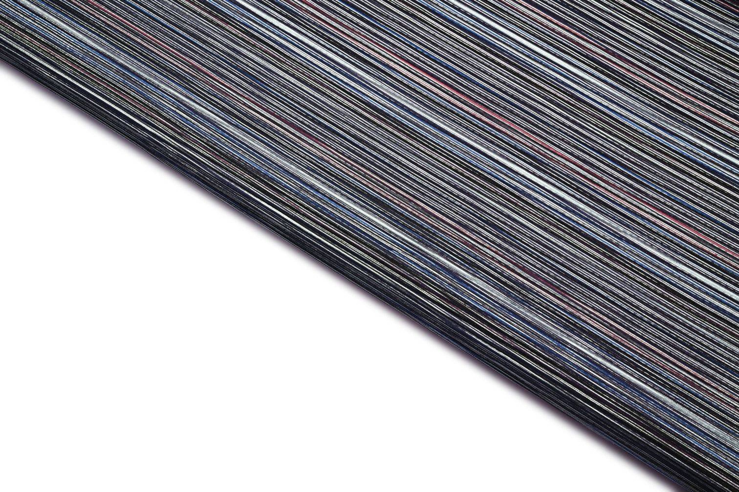 HAWKES BLUE COLOR WISCOSS CHINON SEQUANCE & MONOCHROM THREAD CHAIN STITCH WITH DIGITAL PRINT FLORAL MOTIVE EMBROIDERED WORK FABRIC 11408