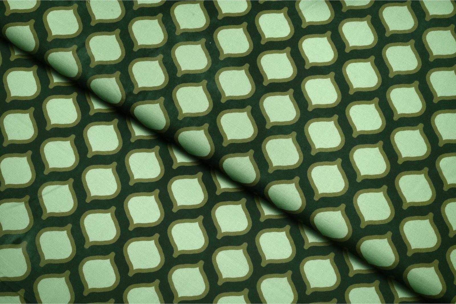 DUSTY PEACH COLOR POLY FLAX DIGITAL FLORAL MOTIVE PATTERN PRINTED FABRIC 11855