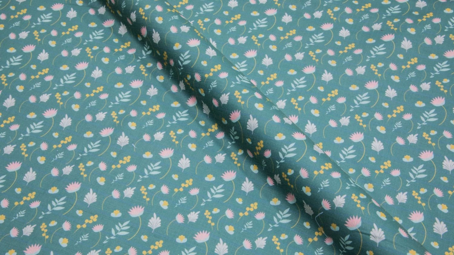 BRIGHT SUN YELLOW COLOR TWOTONE TEXTURE SLUB RAYON FABRIC 9648