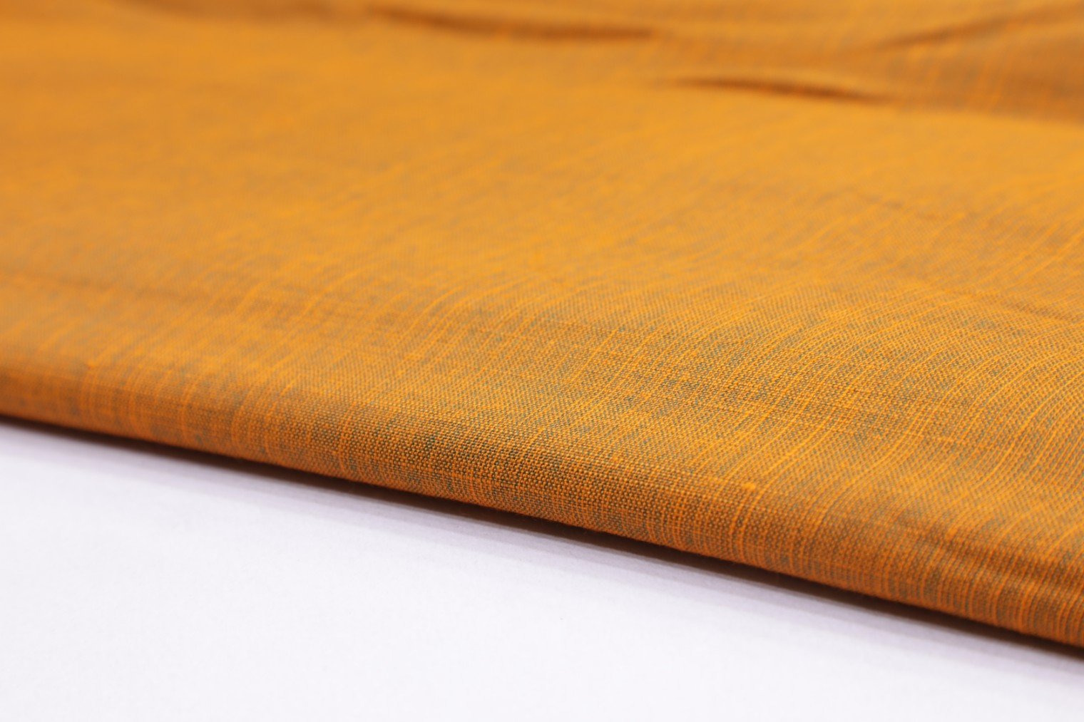RUST ORANGE COLOR SELF TEXTURE TWOTONE RAYON  5516