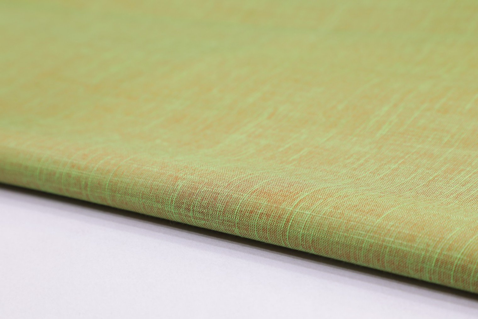 SAGE GREEN COLOR TWOTONE SLUB TEXTURE RAYON  5526