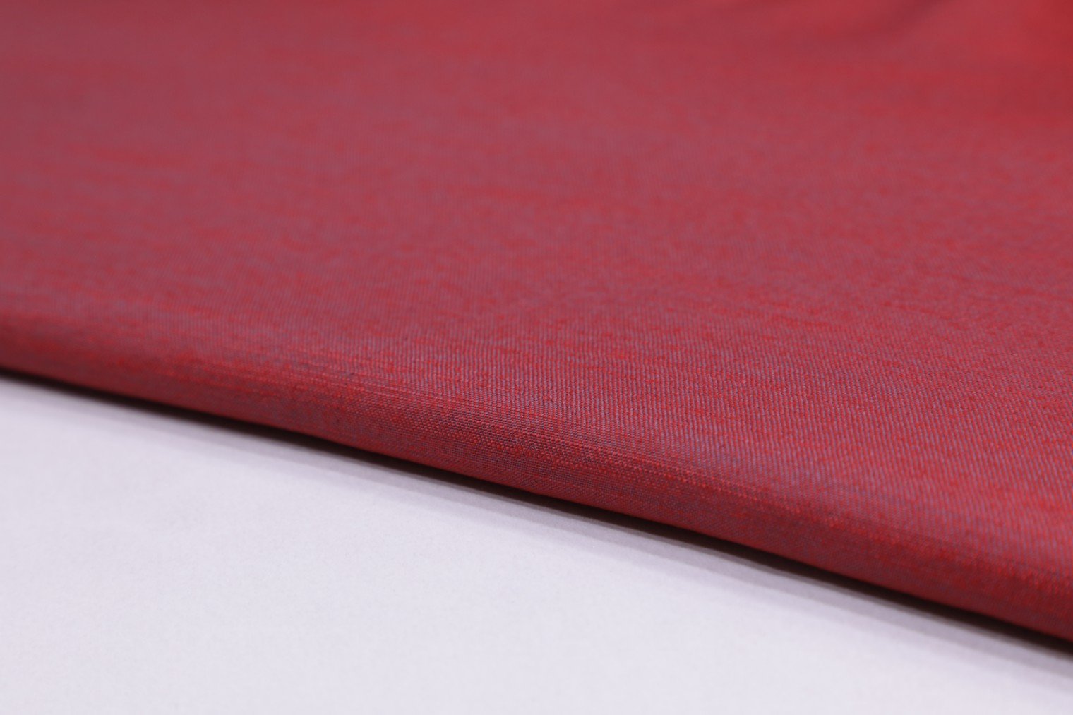 BLUSH RED & BLUE COLOR TWO-TONE SLUB TEXTURE RAYON FABRIC 5534