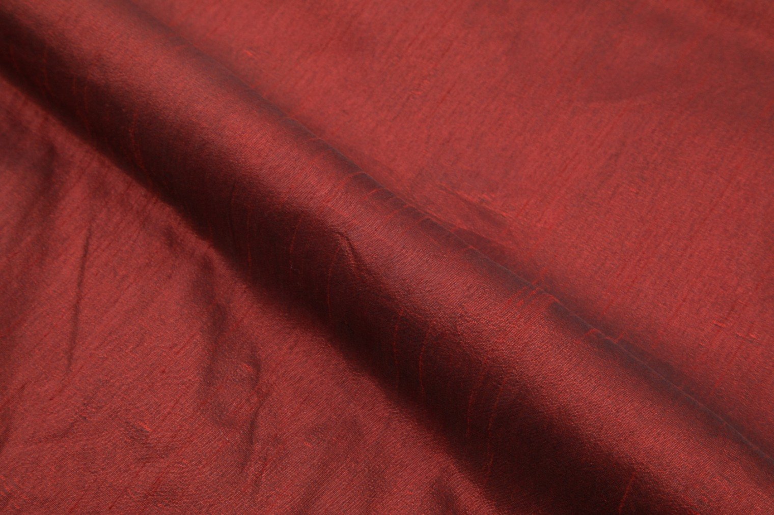 CAFFEINE BROWN COLOR SELF TEXTURE ART RAW SILK 9517