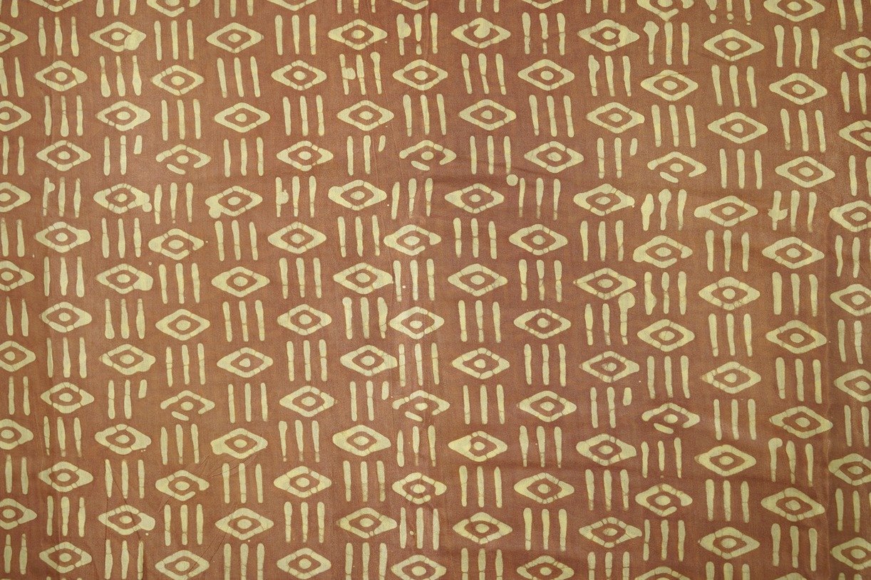 HIPPI PINK COLOR WISCOSS MODAL SILK ABSTRACT DIGITAL MOTIVE PATTERN PRINTED FABRIC 11815