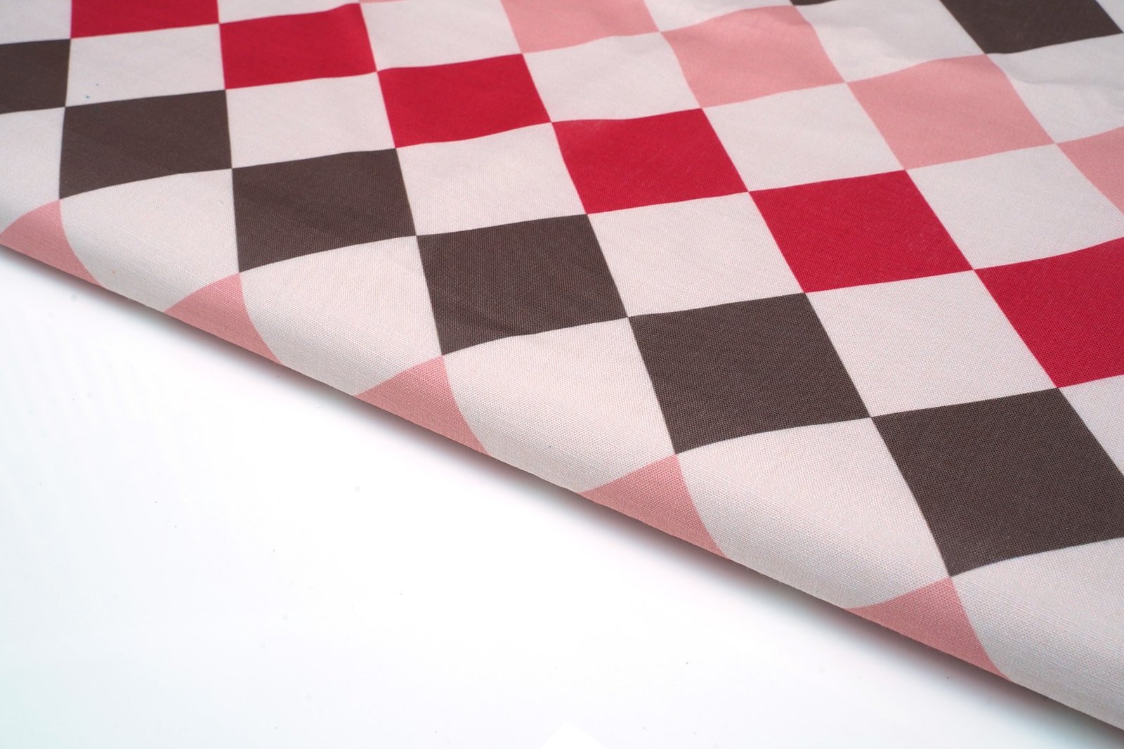 DUSTY PEACH COLOR POLY FLAX DIGITAL FLORAL MOTIVE PATTERN PRINTED FABRIC 11855