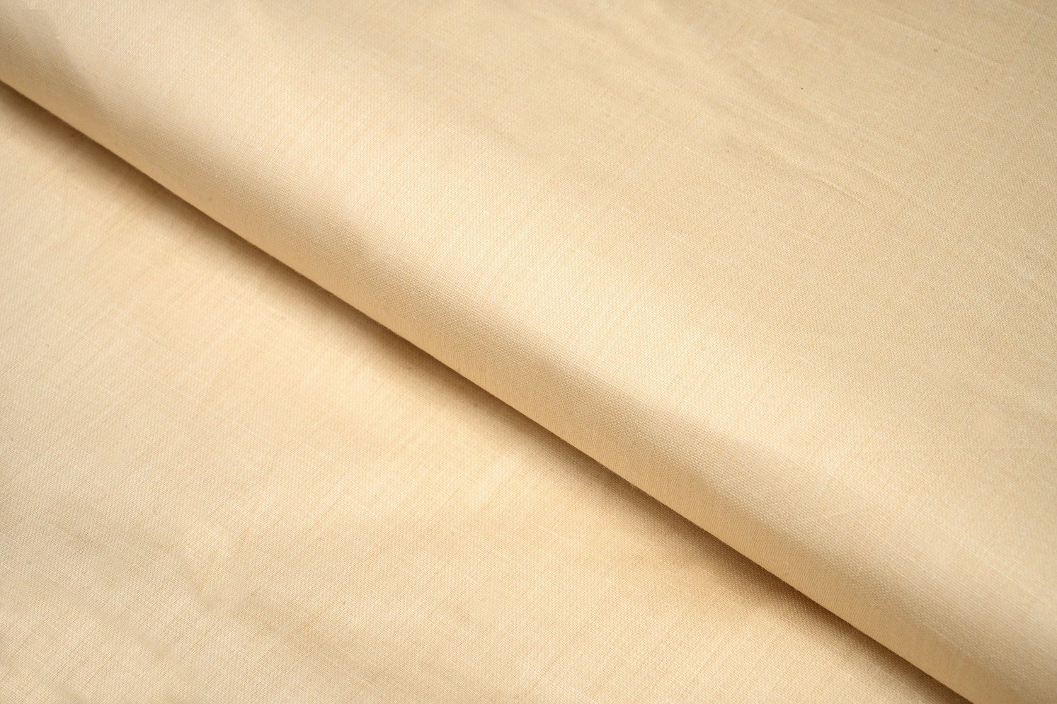 PURE MEHENDI GREEN COLOR GLOSSY FINISH COTTON SATIN PLAIN FABRIC 11610