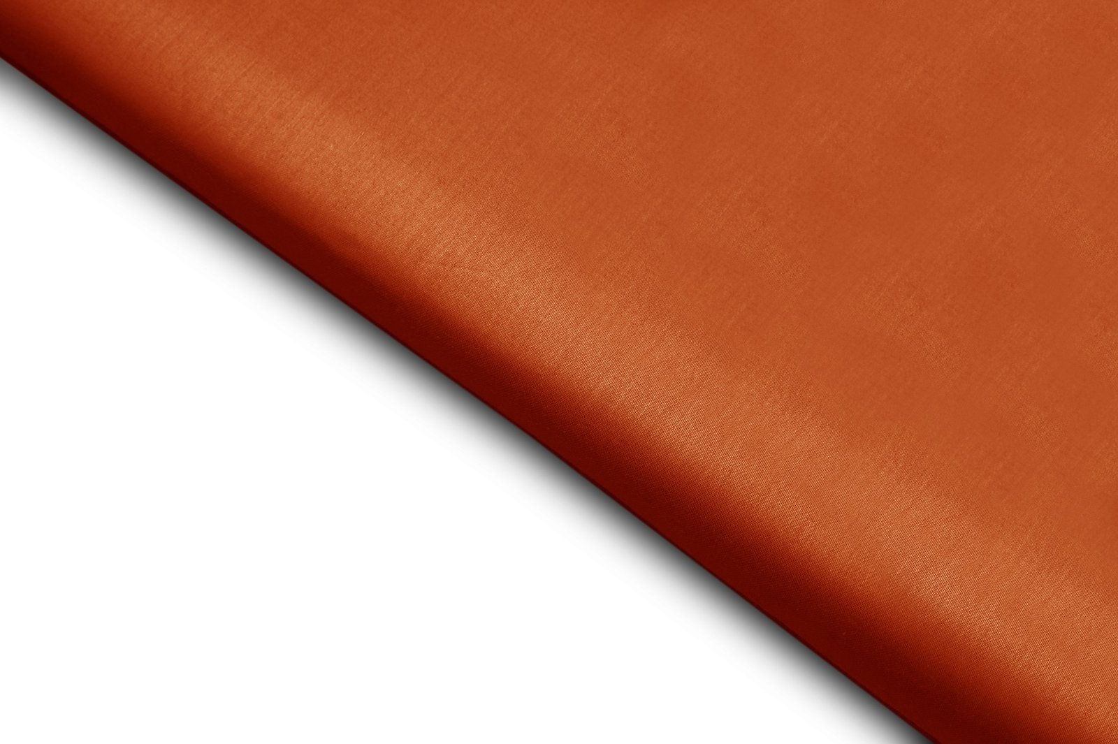 SAFFRON ORANGE COLOR GLOSSY FINISH COTTON SATIN PLAIN 9991