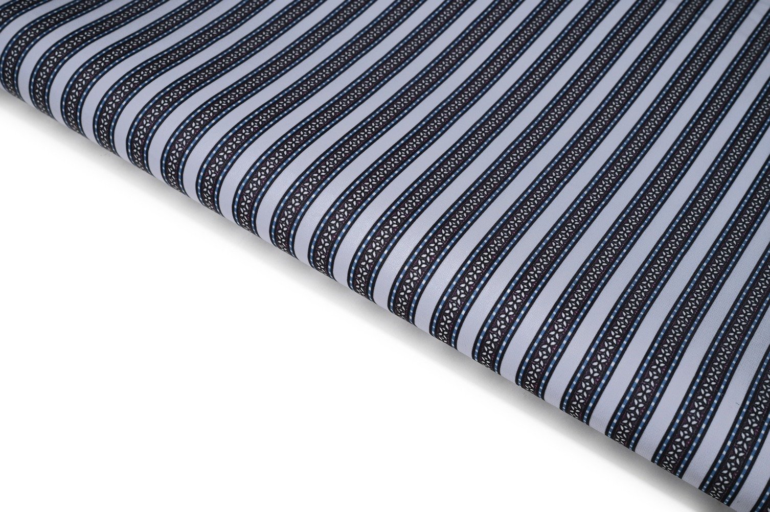 LIME GREEN & OFFWHITE COLOR WISCOSS GEORGET DIGITAL LEHRIYA PATTERN PRINTED FABRIC 10436