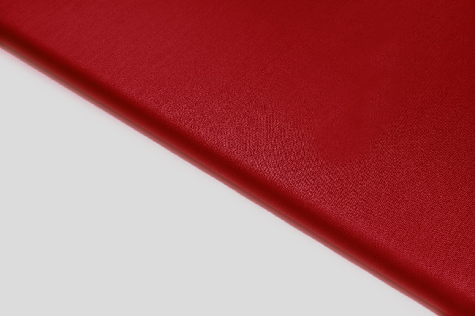 CARMINE MAROON COLOR  GLOSSY FINISH COTTON SATIN PLAIN FABRIC 10489