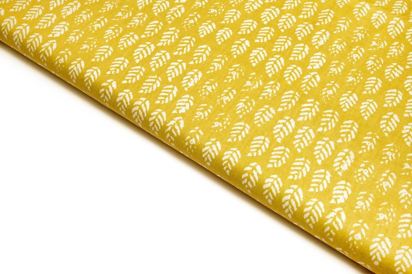 BRIGHT SUN YELLOW COLOR TWOTONE TEXTURE SLUB RAYON FABRIC 9648
