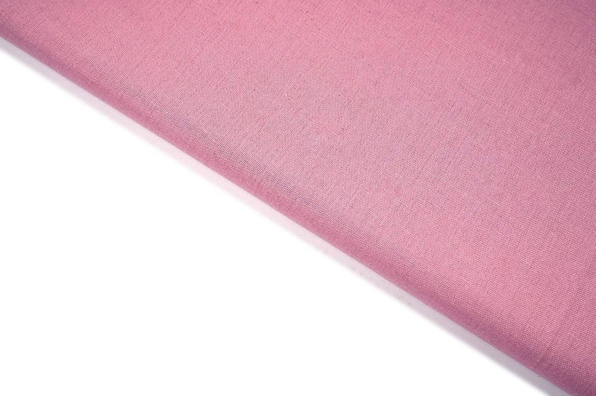 BARBIE PINK COLOR COTTON BLEND MATTY RAYON FINISH PLAIN FABRIC 11484
