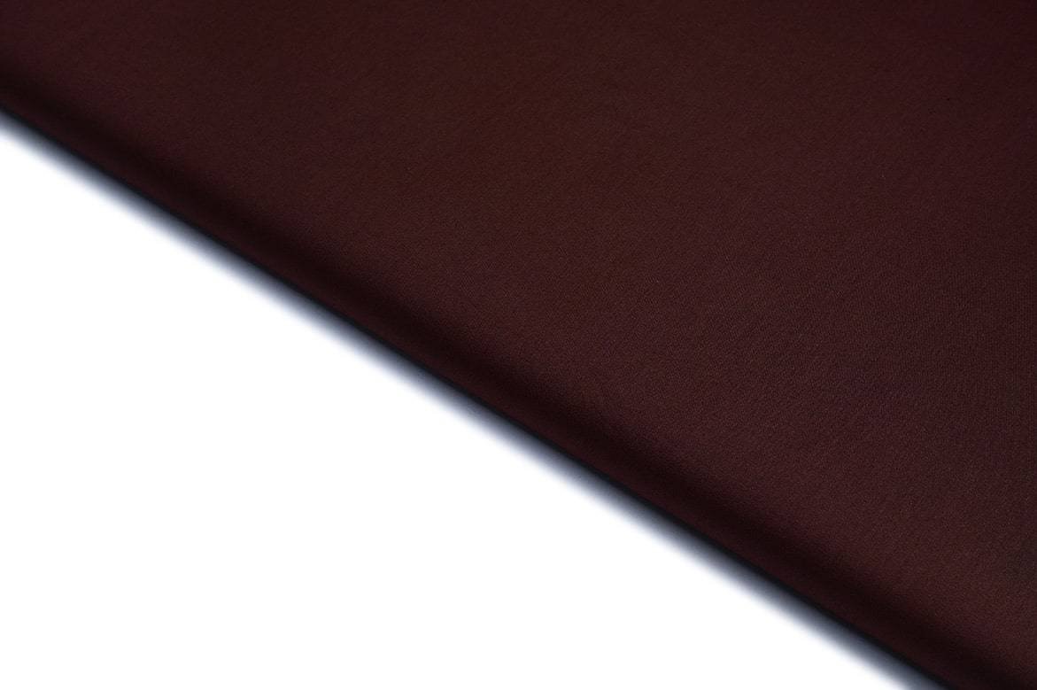 COCK BROWN COLOR COTTON POPLIN UMAID PLAIN FABRIC 11538