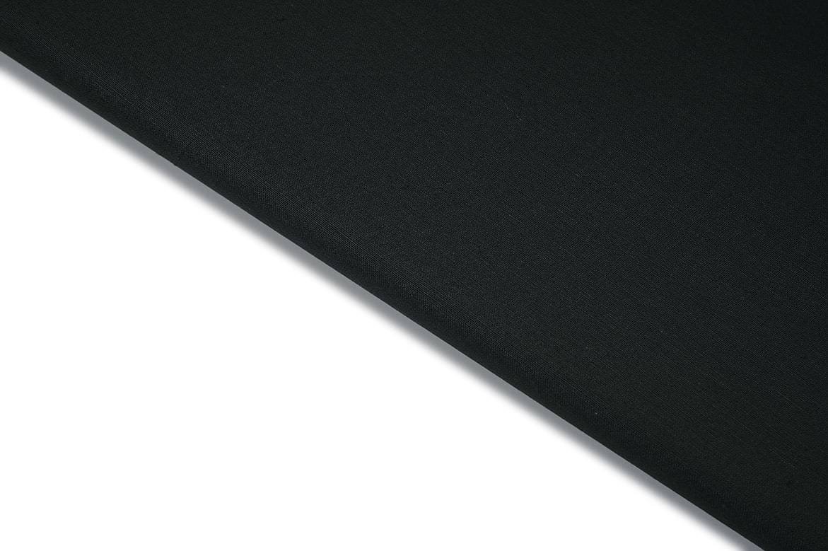 SLATE GREY COLOR COTTON BLEND MATTY RAYON FINISH PLAIN FABRIC 11483