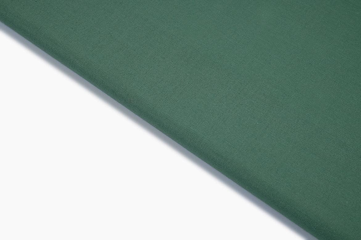 ACAPULCO GREEN COLOR COTTON BLEND MATTY RAYON FINISH PLAIN FABRIC 11489