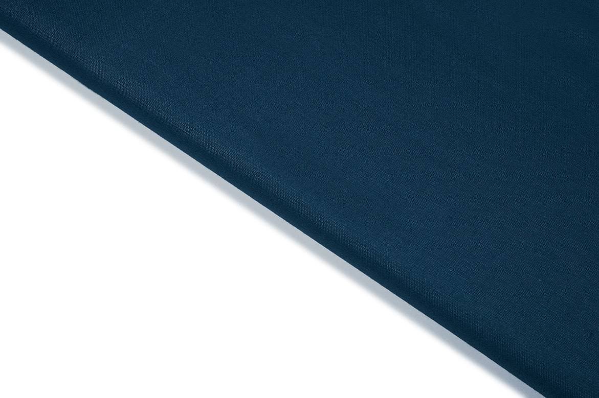 CERULEON BLUE COLOR COTTON BLEND MATTY RAYON FINISH PLAIN FABRIC 11485