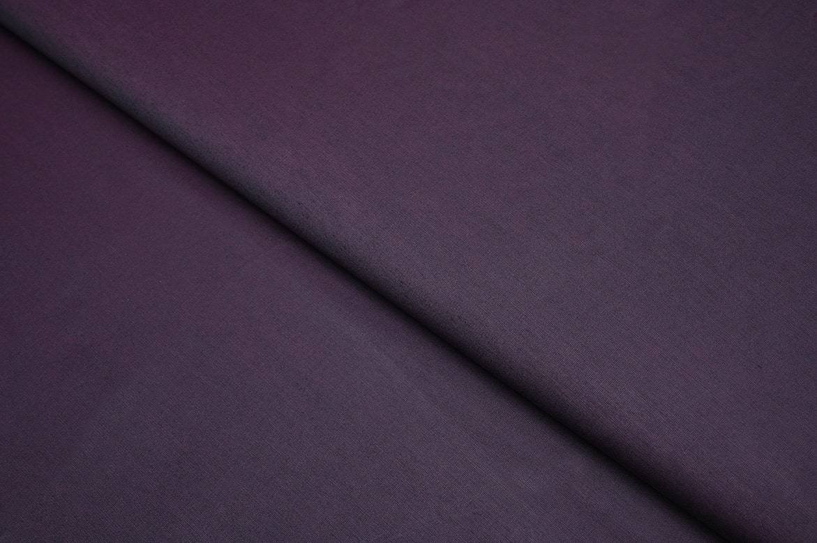 LINED WITH LILAC PURPLE COLOR TWOTONE SHADE POLY SILK PLAIN FABRIC 11235